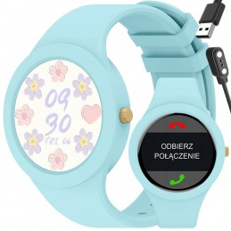 GRAVITY GT14-4 WOMEN'S SMARTWATCH - BLUETOOTH CONNECTIONS, OWN dial (sg026d)SMARTWATCH DAMSKI GRAVITY GT14-4 - ROZMOWY BLUETOOTH, WŁASNE TARCZE (sg026d)