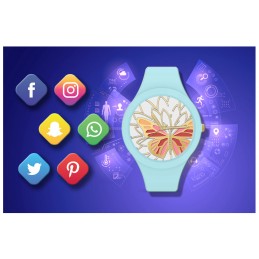 GRAVITY GT14-4 WOMEN'S SMARTWATCH - BLUETOOTH CONNECTIONS, OWN dial (sg026d)SMARTWATCH DAMSKI GRAVITY GT14-4 - ROZMOWY BLUETOOTH, WŁASNE TARCZE (sg026d)