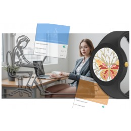 GRAVITY GT14-3 WOMEN'S SMARTWATCH - BLUETOOTH CONNECTIONS, OWN dial (sg026c)SMARTWATCH DAMSKI GRAVITY GT14-3 - ROZMOWY BLUETOOTH, WŁASNE TARCZE (sg026c)