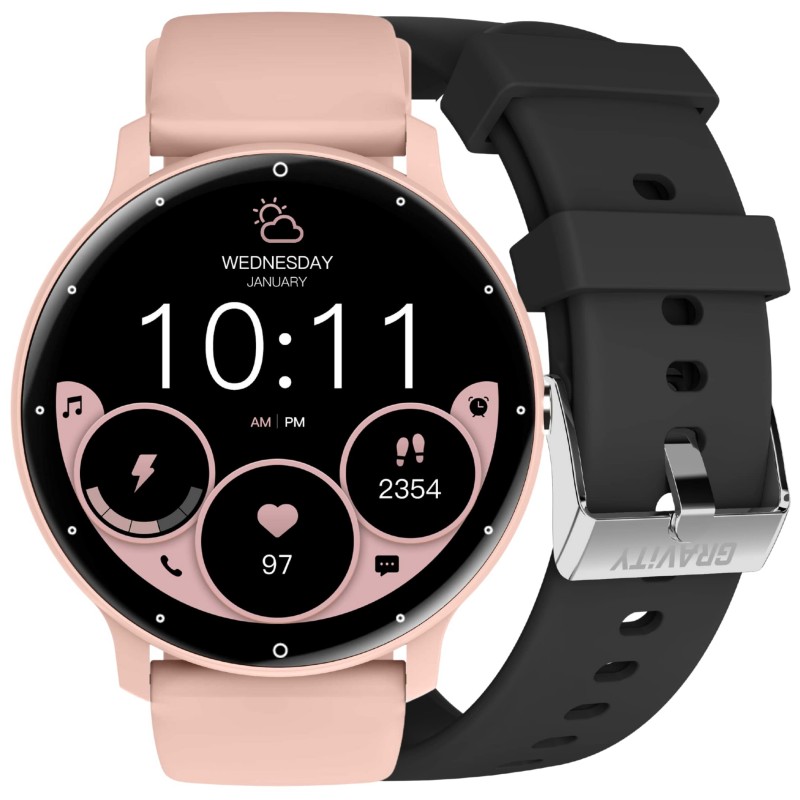 SMARTWATCH UNISEX GRAVITY GT1-5 PRO - BLUETOOTH CONNECTIONS, ADDITIONAL PASSAGE (sg027e)  SMARTWATCH UNISEX GRAVITY GT1-5 PRO - ROZMOWY BLUETOOTH, DODATKOWY PASEK (sg027e)