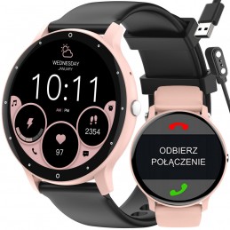 SMARTWATCH UNISEX GRAVITY GT1-5 PRO - BLUETOOTH CONNECTIONS, ADDITIONAL PASSAGE (sg027e)SMARTWATCH UNISEX GRAVITY GT1-5 PRO - ROZMOWY BLUETOOTH, DODATKOWY PASEK (sg027e)