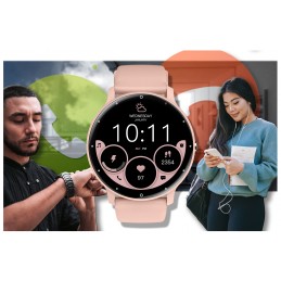 SMARTWATCH UNISEX GRAVITY GT1-5 PRO - BLUETOOTH CONNECTIONS, ADDITIONAL PASSAGE (sg027e)SMARTWATCH UNISEX GRAVITY GT1-5 PRO - ROZMOWY BLUETOOTH, DODATKOWY PASEK (sg027e)