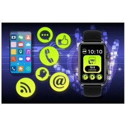 SMARTWATCH UNISEX Rubicon RNCF06 - SPORTS MODES, PULSOKSYMETER (sr051a)SMARTWATCH UNISEX Rubicon RNCF06 - TRYBY SPORTOWE, PULSOKSYMETR (sr051a)