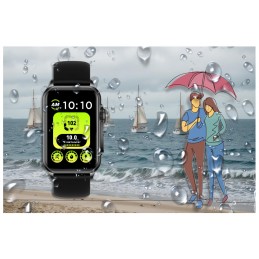 SMARTWATCH UNISEX Rubicon RNCF06 - SPORTS MODES, PULSOKSYMETER (sr051a)SMARTWATCH UNISEX Rubicon RNCF06 - TRYBY SPORTOWE, PULSOKSYMETR (sr051a)