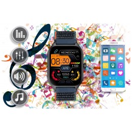 SMARTWATCH UNISEX Rubicon RNCF03 - BLUETOOTH CONNECTIONS, ALWAYS ON DISPLAY (sr049a)SMARTWATCH UNISEX Rubicon RNCF03 - ROZMOWY BLUETOOTH, ALWAYS ON DISPLAY (sr049a)