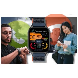 SMARTWATCH UNISEX Rubicon RNCF03 - BLUETOOTH CONNECTIONS, ALWAYS ON DISPLAY (sr049a)SMARTWATCH UNISEX Rubicon RNCF03 - ROZMOWY BLUETOOTH, ALWAYS ON DISPLAY (sr049a)