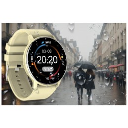 WOMEN'S SMARTWATCH Rubicon RNCF01 - OWN dial, PULSOMETER (sr047b)SMARTWATCH DAMSKI Rubicon RNCF01 - WŁASNE TARCZE, PULSOMETR (sr047b)