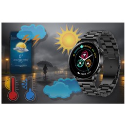 SMARTWATCH Rubicon RNCE81 - CONNECTIONS, PULSOKSYMETER (sr045c)SMARTWATCH DAMSKI Rubicon RNCE81 - WYKONYWANIE POŁĄCZEŃ, PULSOKSYMETR (sr045c)