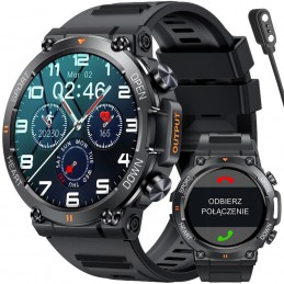 SMARTWATCH MEN'S Rubicon RNCE95 - CONNECTIONS, PULSOKSYMETER (sr040a)SMARTWATCH MĘSKI Rubicon RNCE95 - WYKONYWANIE POŁĄCZEŃ, PULSOKSYMETR (sr040a)