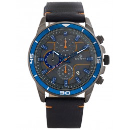 MEN'S WATCH PERFECT CH02L - CHRONOGRAPH (zp351j) + BOXZEGAREK MĘSKI PERFECT CH02L - CHRONOGRAF (zp351j) + BOX