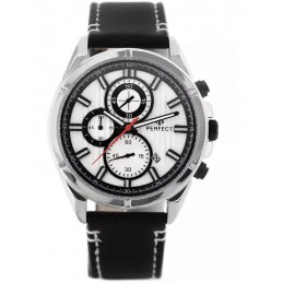 MEN'S WATCH PERFECT CH03L - CHRONOGRAPH (zp352e) + BOXZEGAREK MĘSKI PERFECT CH03L - CHRONOGRAF (zp352e) + BOX