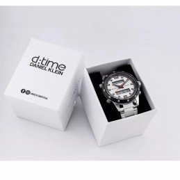 DANIEL KLEIN MEN'S WATCH D:TIME 12408-1 (zl023a) + BOXZEGAREK MĘSKI DANIEL KLEIN D:TIME 12408-1 (zl023a) + BOX
