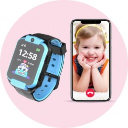 PACIFIC 32-3 KIDS SMARTWATCH - orange / black (sy028c)SMARTWATCH DZIECIĘCY PACIFIC 32-3 KIDS - orange / black (sy028c)