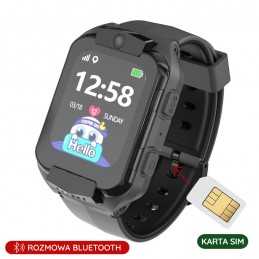 PACIFIC 32-1 KIDS SMARTWATCH - black (sy028a)SMARTWATCH DZIECIĘCY PACIFIC 32-1 KIDS - black (sy028a)