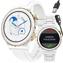 DAMN SMARTWATCH Rubicon RNCE92 - CONNECTIONS, CERAMIC (sr038d)SMARTWATCH DAMSKI Rubicon RNCE92 - WYKONYWANIE POŁĄCZEŃ, CERAMIKA (sr038d)