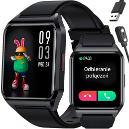 SMARTWATCH UNISEX Rubicon RNCE89 - MAKING CALLS, OWNING TARGETS (sr035i)SMARTWATCH UNISEX Rubicon RNCE89 - WYKONYWANIE POŁĄCZEŃ, WŁASNE TARCZE (sr035i)