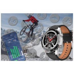 GRAVITY GT4-5 MEN'S SMARTWATCH - MAKING CALLS, STEPWATCH (sg023e)SMARTWATCH MĘSKI GRAVITY GT4-5 - WYKONYWANIE POŁĄCZEŃ, KROKOMIERZ (sg023e)