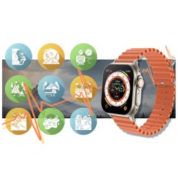 SMARTWATCH UNISEX Rubicon RNCF17 - BLUETOOTH CALL, WIRELESS CHARGING (sr059b)SMARTWATCH UNISEX Rubicon RNCF17 - BLUETOOTH CALL, ŁADOWANIE BEZPRZEWODOWE (sr059b)