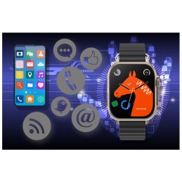SMARTWATCH UNISEX Rubicon RNCF17 - BLUETOOTH CALL, WIRELESS CHARGING (sr059a)SMARTWATCH UNISEX Rubicon RNCF17 - BLUETOOTH CALL, ŁADOWANIE BEZPRZEWODOWE (sr059a)