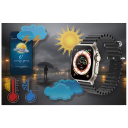 SMARTWATCH UNISEX Rubicon RNCF17 - BLUETOOTH CALL, WIRELESS CHARGING (sr059a)SMARTWATCH UNISEX Rubicon RNCF17 - BLUETOOTH CALL, ŁADOWANIE BEZPRZEWODOWE (sr059a)