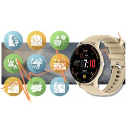 SMARTWATCH UNISEX Rubicon RNCF16 - BLUETOOTH CALL, GOOGLE FIT TRAINING (sr058a)SMARTWATCH UNISEX Rubicon RNCF16 - BLUETOOTH CALL, TRENING GOOGLE FIT (sr058a)