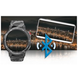 Men's SMARTWATCH Rubicon RNCF08 - CALL MAKING - BLUETOOTH CALL - 4GB MP3 PLAYER (sr053a)SMARTWATCH MĘSKI Rubicon RNCF08 - WYKONYWANIE POŁĄCZEŃ - BLUETOOTH CALL - ODTWARZACZ MP3 4GB (sr053a)
