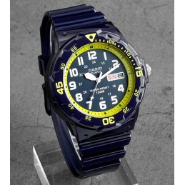 ZEGAREK MĘSKI CASIO MRW-200HC-2BVDF 10 Bar (zd174a) + BOXZEGAREK MĘSKI CASIO MRW-200HC-2BVDF 10 Bar (zd174a) + BOX