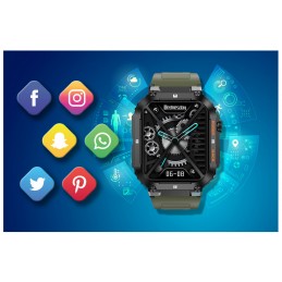 GRAVITY GT6-6 MEN'S SMARTWATCH - CALL MAKING, SNOW MONITOR (sg020f)SMARTWATCH MĘSKI GRAVITY GT6-6 - WYKONYWANIE POŁĄCZEŃ, MONITOR SNU (sg020f)