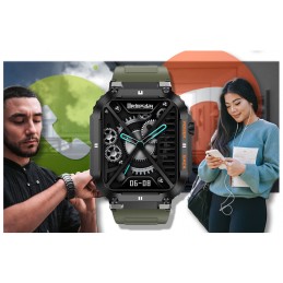 GRAVITY GT6-6 MEN'S SMARTWATCH - CALL MAKING, SNOW MONITOR (sg020f)SMARTWATCH MĘSKI GRAVITY GT6-6 - WYKONYWANIE POŁĄCZEŃ, MONITOR SNU (sg020f)