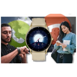 SMARTWATCH UNISEX GRAVITY GT2-4 - BLUETOOTH CONNECTIONS, OWN dial (sg019d)SMARTWATCH UNISEX GRAVITY GT2-4 - ROZMOWY BLUETOOTH, WŁASNE TARCZE (sg019d)