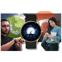 SMARTWATCH UNISEX GRAVITY GT2-3 - BLUETOOTH CONNECTIONS, OWN dial (sg019c)SMARTWATCH UNISEX GRAVITY GT2-3 - ROZMOWY BLUETOOTH, WŁASNE TARCZE (sg019c)