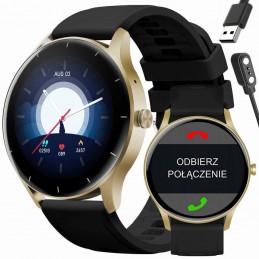 SMARTWATCH UNISEX GRAVITY GT2-3 - BLUETOOTH CONNECTIONS, OWN dial (sg019c)SMARTWATCH UNISEX GRAVITY GT2-3 - ROZMOWY BLUETOOTH, WŁASNE TARCZE (sg019c)