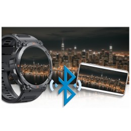 GRAVITY GT7-1 PRO MEN'S SMARTWATCH - CONNECTIONS, PULSOKSYMETER (sg018a)SMARTWATCH MĘSKI GRAVITY GT7-1 PRO - WYKONYWANIE POŁĄCZEŃ, PULSOKSYMETR (sg018a)