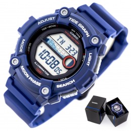 ZEGAREK MĘSKI CASIO Moonphase WS-1300H-2A + BOXZEGAREK MĘSKI CASIO Moonphase WS-1300H-2A + BOX