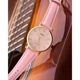 Zegarek Damski Casio  LTP-VT01GL-4B + BOXZegarek Casio Collection LTP-VT01GL-4B (zd595d) + BOX