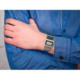 ZEGAREK MĘSKI CASIO VINTAGE DATABANK DBC-611-1D + BOXZEGAREK MĘSKI CASIO VINTAGE DATABANK DBC-611-1D + BOX