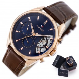 TOMMY HILFIGER MEN'S WATCH 1710453 BAKER (zf043e)ZEGAREK MĘSKI TOMMY HILFIGER 1710453 BAKER (zf043e)