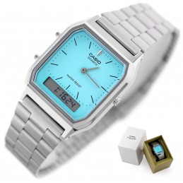 ZEGAREK DAMSKI CASIO Vintage Maxi AQ-230A-2A2MQYES + BOXZEGAREK DAMSKI CASIO Vintage Maxi AQ-230A-2A2MQYES + BOX