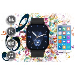 SMARTWATCH UNISEX GRAVITY GT15-1 - BLUETOOTH CONNECTIONS, ADDITIONAL PASSAGE (sg029a)SMARTWATCH UNISEX GRAVITY GT15-1 - ROZMOWY BLUETOOTH, DODATKOWY PASEK (sg029a)