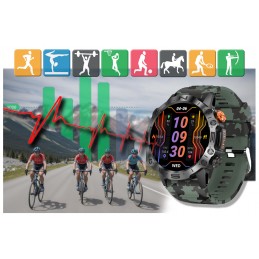 GRAVITY GT20-6 MEN'S SMARTWATCH - AMOLED, ADDITIONAL BELT (sg024f)SMARTWATCH MĘSKI GRAVITY GT20-6 - AMOLED, DODATKOWY PASEK (sg024f)