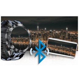 GRAVITY GT20-5 MEN'S SMARTWATCH - AMOLED, ADDITIONAL BELT (sg024e)SMARTWATCH MĘSKI GRAVITY GT20-5 - AMOLED, DODATKOWY PASEK (sg024e)