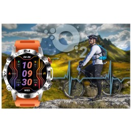 GRAVITY GT20-4 MEN'S SMARTWATCH - AMOLED, ADDITIONAL BELT (sg024d)SMARTWATCH MĘSKI GRAVITY GT20-4 - AMOLED, DODATKOWY PASEK (sg024d)