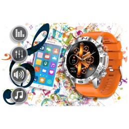 GRAVITY GT20-4 MEN'S SMARTWATCH - AMOLED, ADDITIONAL BELT (sg024d)SMARTWATCH MĘSKI GRAVITY GT20-4 - AMOLED, DODATKOWY PASEK (sg024d)