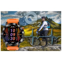 GRAVITY GT20-3 MEN'S SMARTWATCH - AMOLED, ADDITIONAL BELT (sg024c)SMARTWATCH MĘSKI GRAVITY GT20-3 - AMOLED, DODATKOWY PASEK (sg024c)