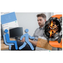 GRAVITY GT20-3 MEN'S SMARTWATCH - AMOLED, ADDITIONAL BELT (sg024c)SMARTWATCH MĘSKI GRAVITY GT20-3 - AMOLED, DODATKOWY PASEK (sg024c)