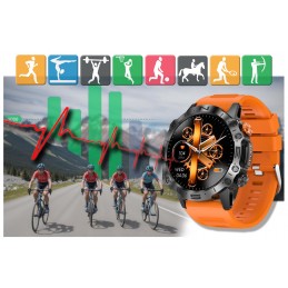 GRAVITY GT20-3 MEN'S SMARTWATCH - AMOLED, ADDITIONAL BELT (sg024c)SMARTWATCH MĘSKI GRAVITY GT20-3 - AMOLED, DODATKOWY PASEK (sg024c)