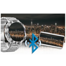 GRAVITY GT20-2 MEN'S SMARTWATCH - AMOLED, ADDITIONAL BELT (sg024b)SMARTWATCH MĘSKI GRAVITY GT20-2 - AMOLED, DODATKOWY PASEK (sg024b)