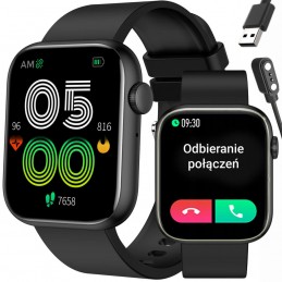 SMARTWATCH UNISEX GRAVITY GT3-3 - BLUETOOTH CONNECTIONS, OWN dial (sg022c)SMARTWATCH UNISEX GRAVITY GT3-3 - ROZMOWY BLUETOOTH, WŁASNE TARCZE (sg022c)