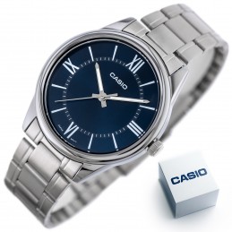 ZEGAREK MĘSKI CASIO MTP-V005D-2B5 + BOXZEGAREK MĘSKI CASIO MTP-V005D-2B5 + BOX