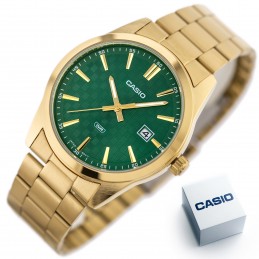 ZEGAREK MĘSKI CASIO MTP-VD03G-3A + BOXZEGAREK MĘSKI CASIO MTP-VD03G-3A + BOX